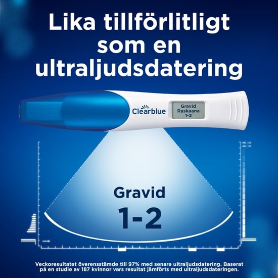 Clearblue Digital graviditetstest med veckoindikator