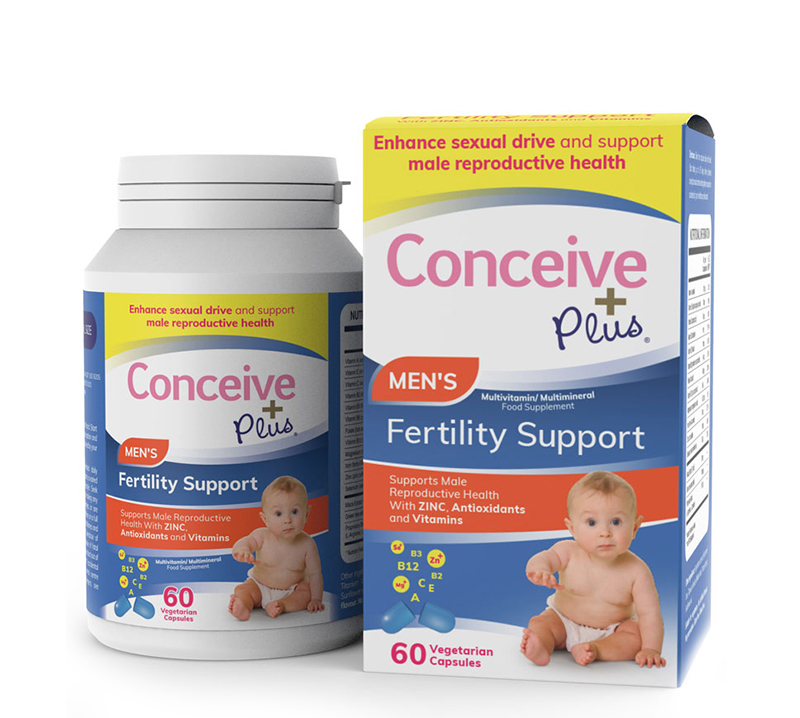 Conceive Plus kvinna Man fertilitetstillskott