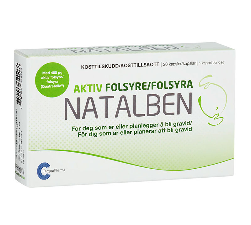 Natalben folsyra gravid