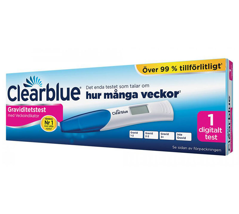 Clearblue Digital graviditetstest med veckoindikator